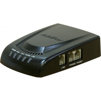 AddPac AP100B – компактный VoIP шлюз, 2 порта FXS H.323/SIP/MGCP, резервный порт ТФОП
