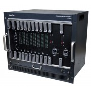 AddPac AP5800 шасси для установки 8 модулей MGSA, 60% блокируемая коммутация, 2x10/100/1000T, предустановлено: 1 процессорный модуль, 1 блок питания
